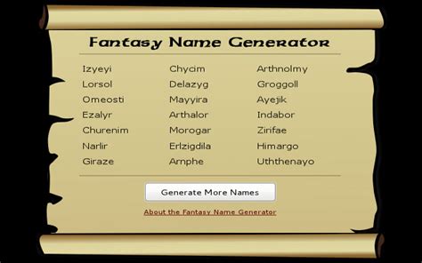 Name generator final fantasy - 11. Caspian (Ethiopian origin) meaning "dark"; the protagonist, Prince Caspian from 'Chronicles of Narnia: Prince Caspian.'. This is among the best fantasy baby names. 12. Cullen (Scottish origin) meaning "back of a river." It is the surname of the Cullen family, a family of vampires from the 'Twilight Saga.'. 13.